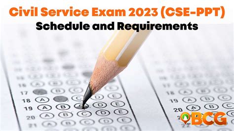 cse ppt|civil service exam requirements 2023.